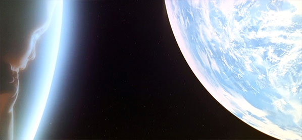 An image of the closing scene in the movie 2001 Space Odyssey